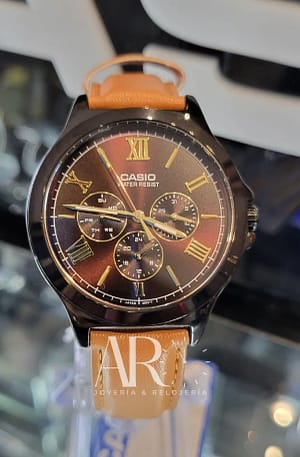 Reloj casio de cuero